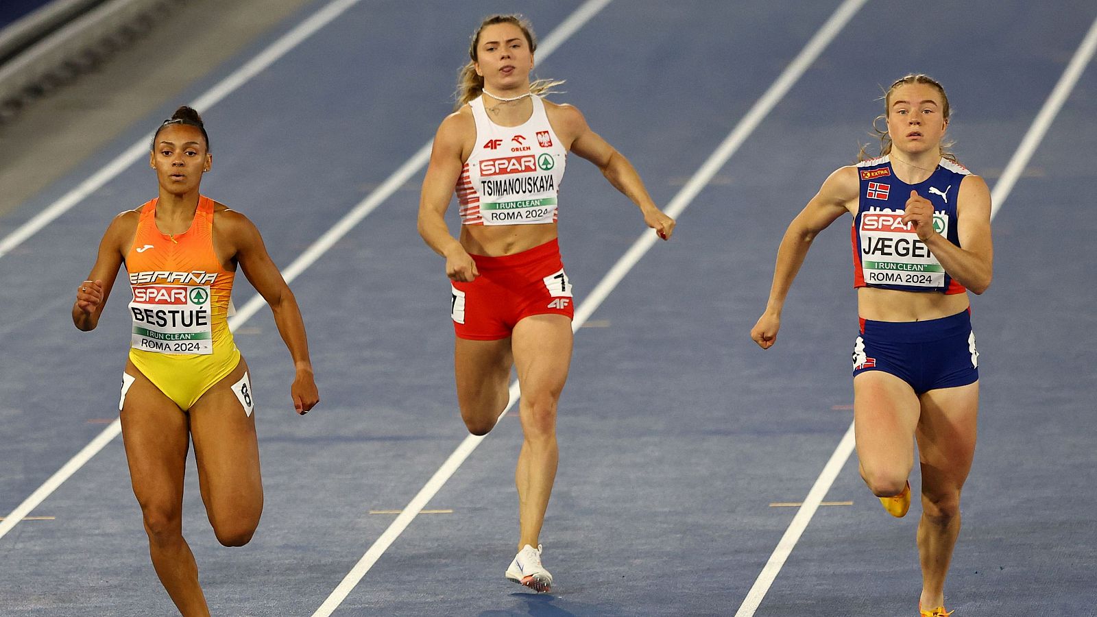 Jaël Bestúe, clasificada para la final de los 200 metros