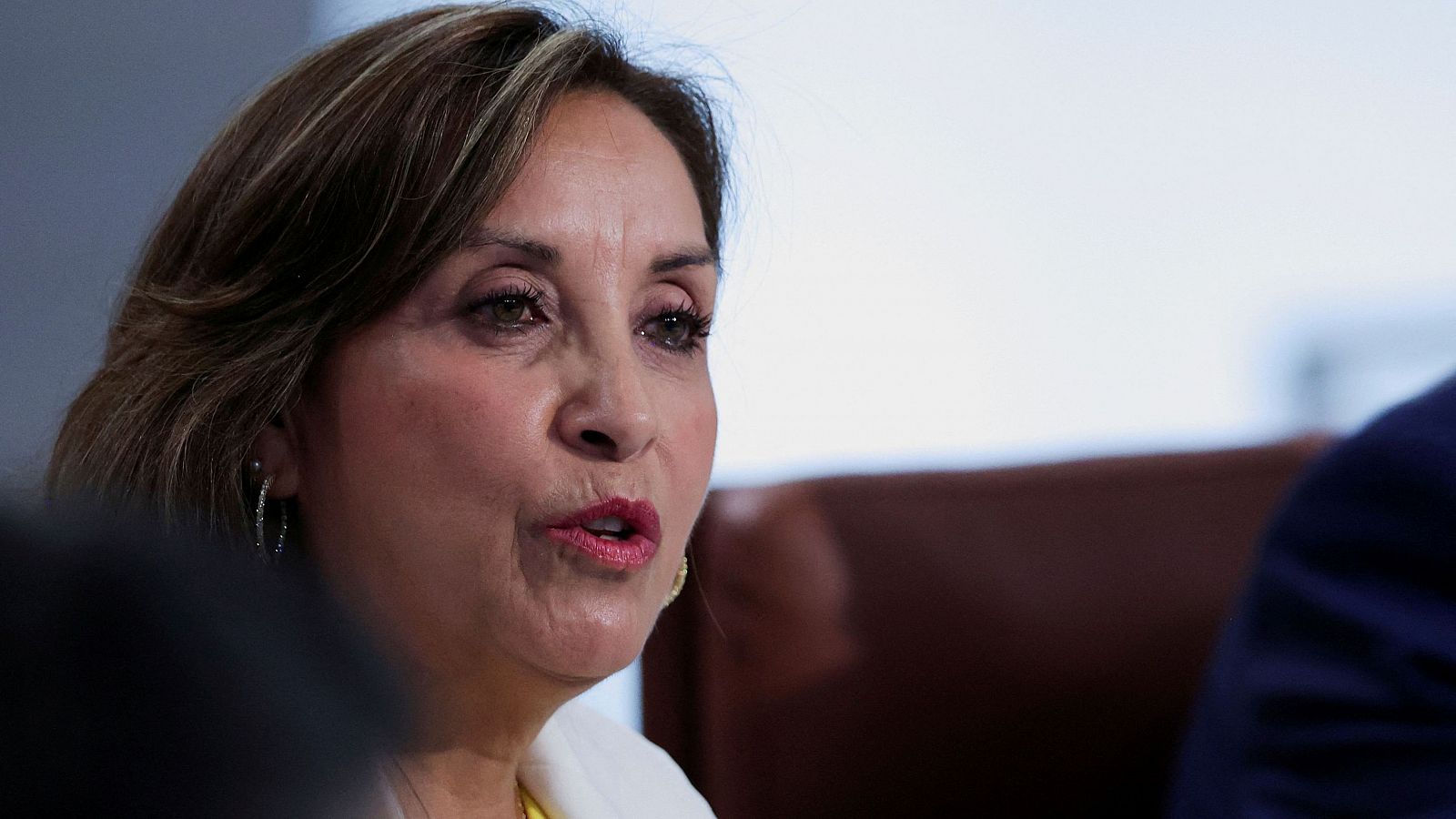 La presidenta de Perú, Dina Boluarte