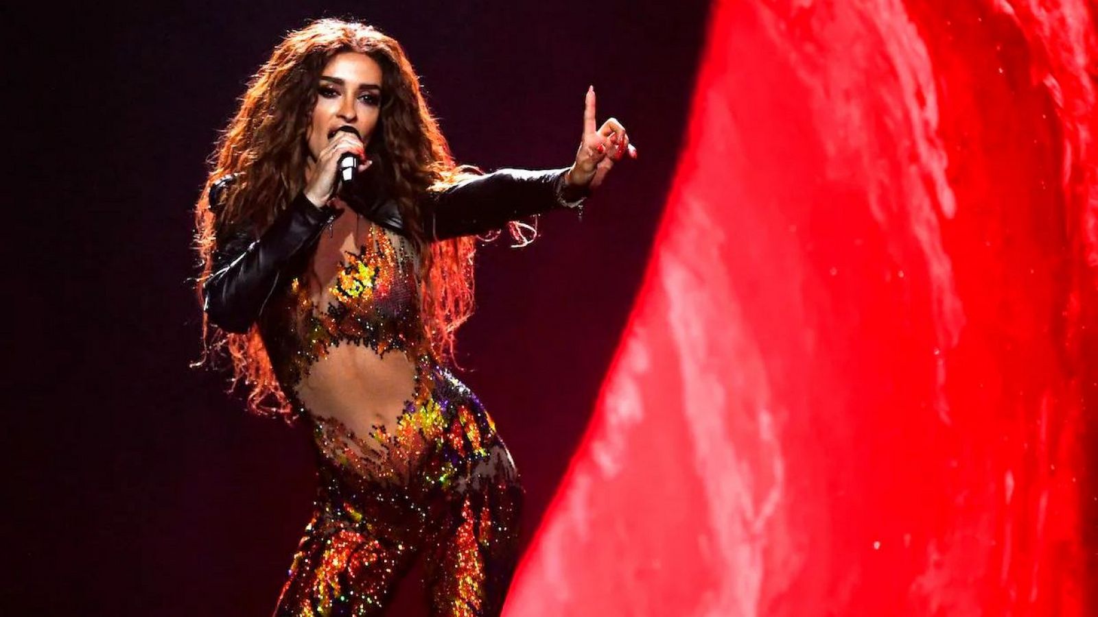 Eleni Foureira, representante de Chipre en Eurovisión 2018 con "Fuego"