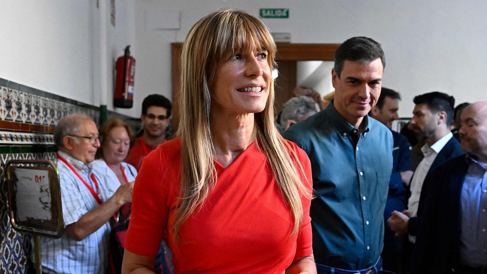 La esposa de Pedro Sánchez, Begoña Gómez