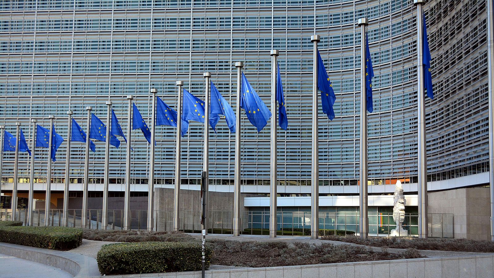 Fachada del Parlamento Europeo.