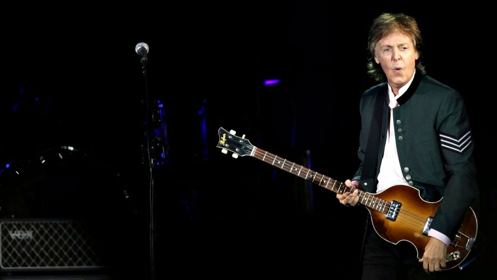 Paul McCartney durante un concierto, en una imagen de archivo