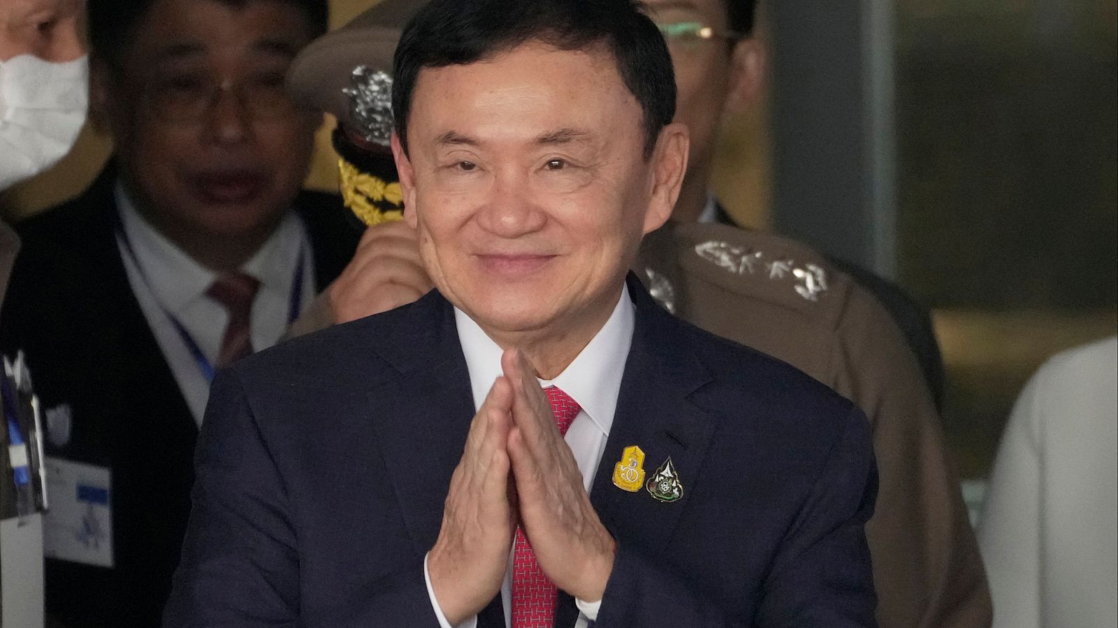 El ex primer ministro de Tailandia Thaksin Shinawatra en Bangkok