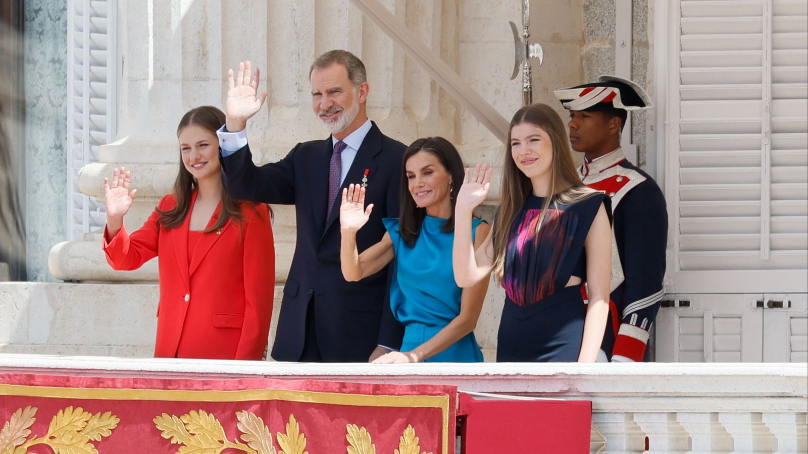 Celebración del aniversario de la coronación de Felipe VI, en directo