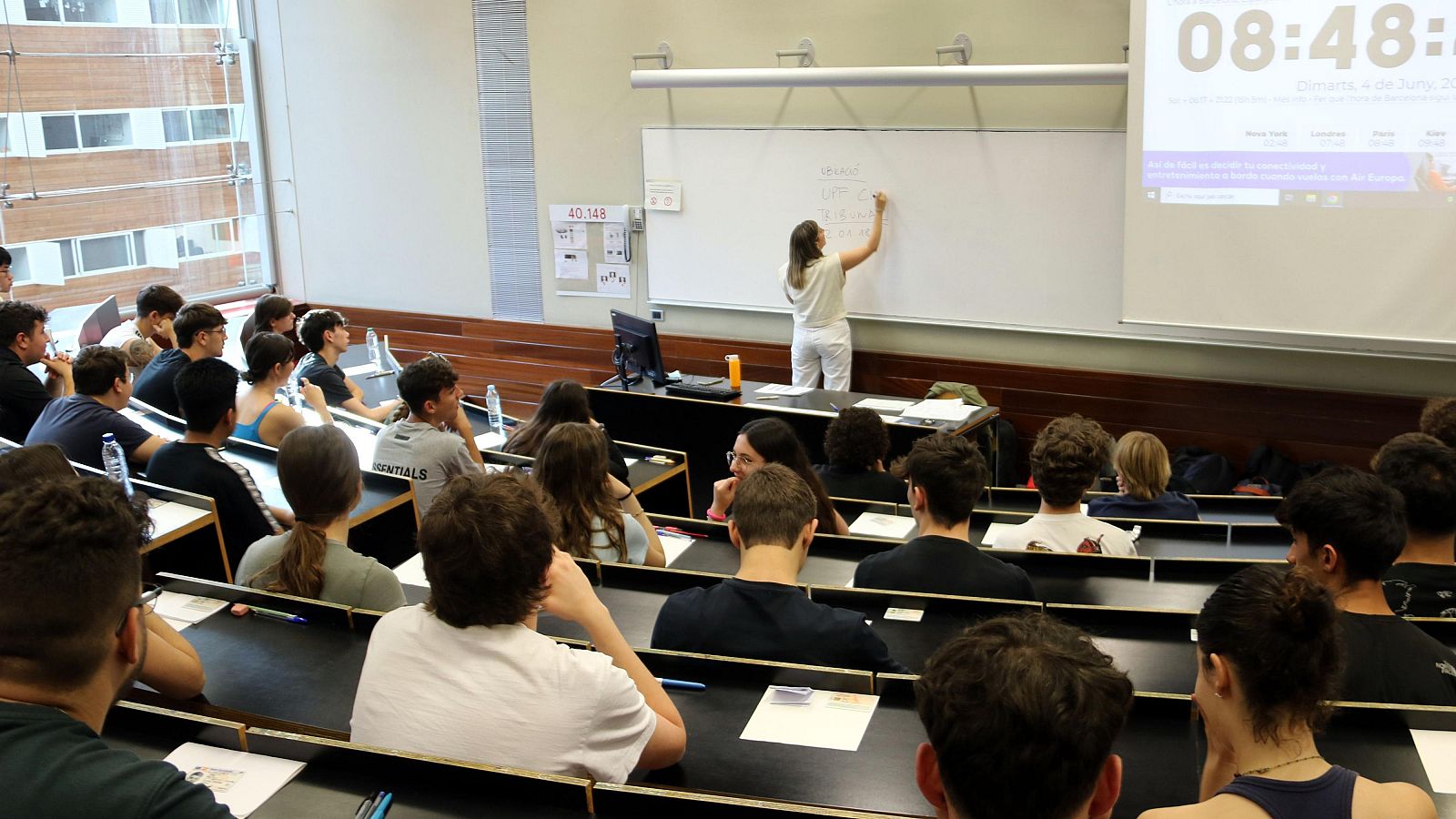 En total, 33.960 estudiants s'han examinat de les cinc matèries de la fase general de les PAU