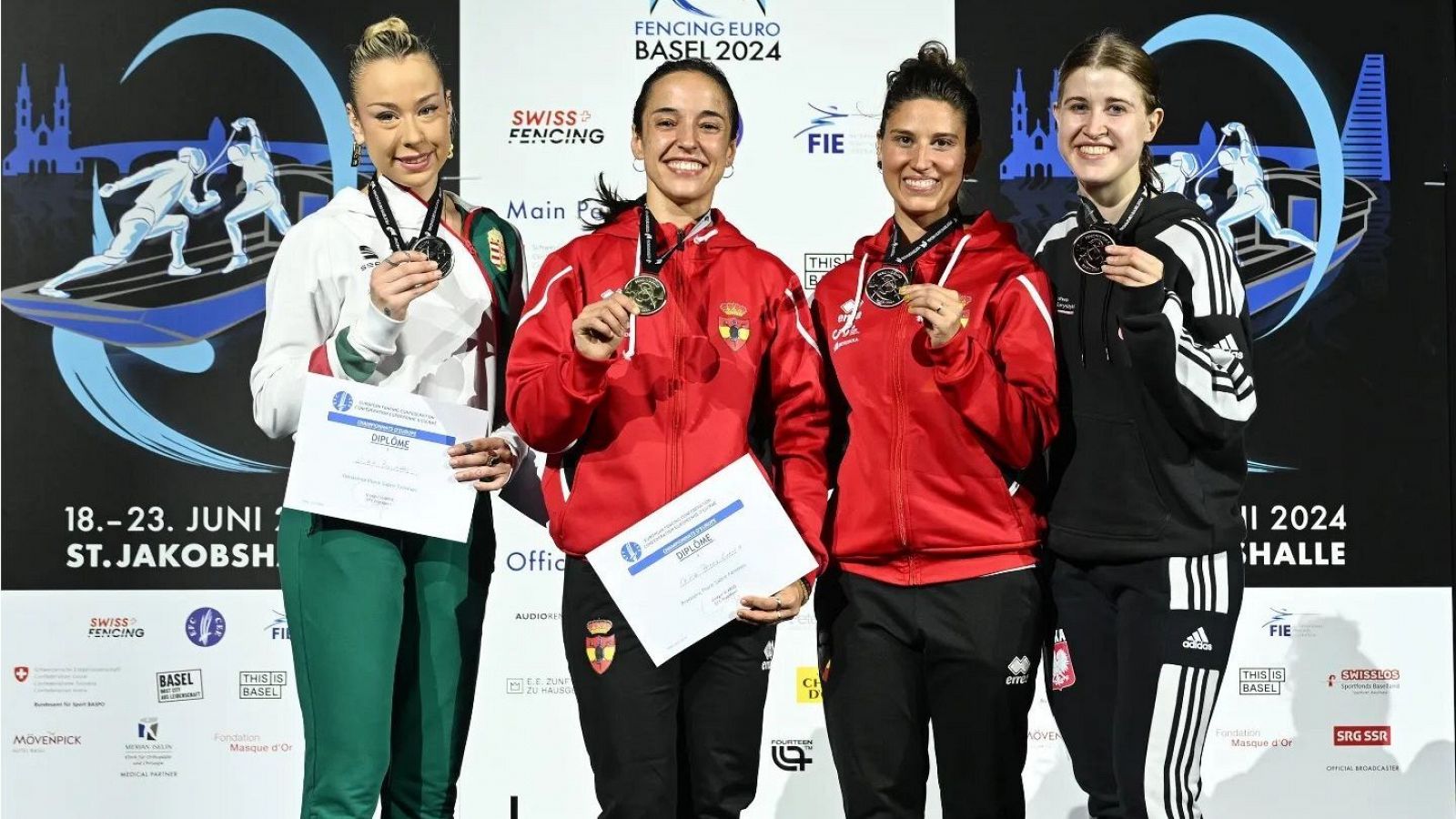 Celia Pérez y Araceli Navarro logran el oro y el bronce en el Campeonato de Europa