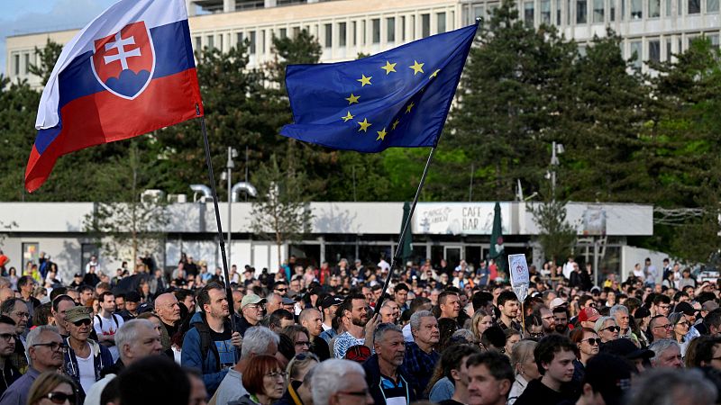 Eslovaquia aprueba la abolición de la televisión pública RTVS y su sustitución por otra controlada por el Gobierno