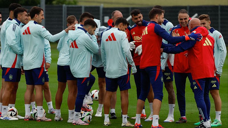 España en la Eurocopa 2024: entrenamiento de la selección