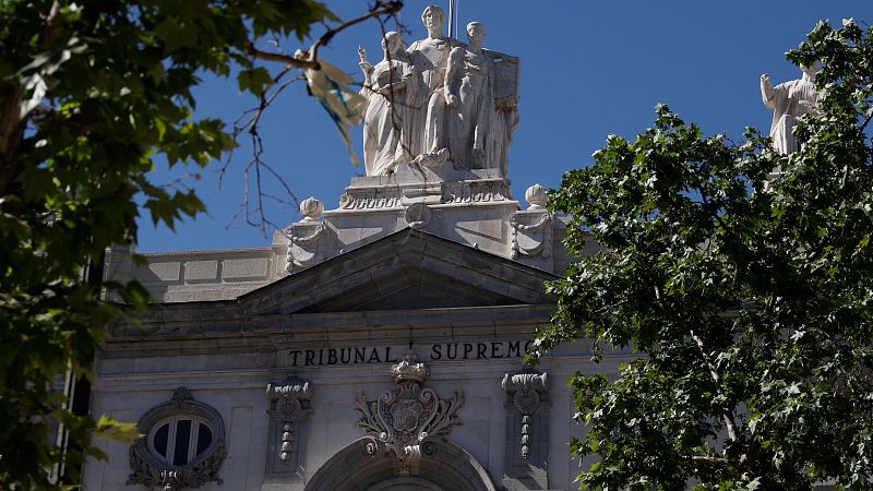 Fachada del Tribunal Supremo