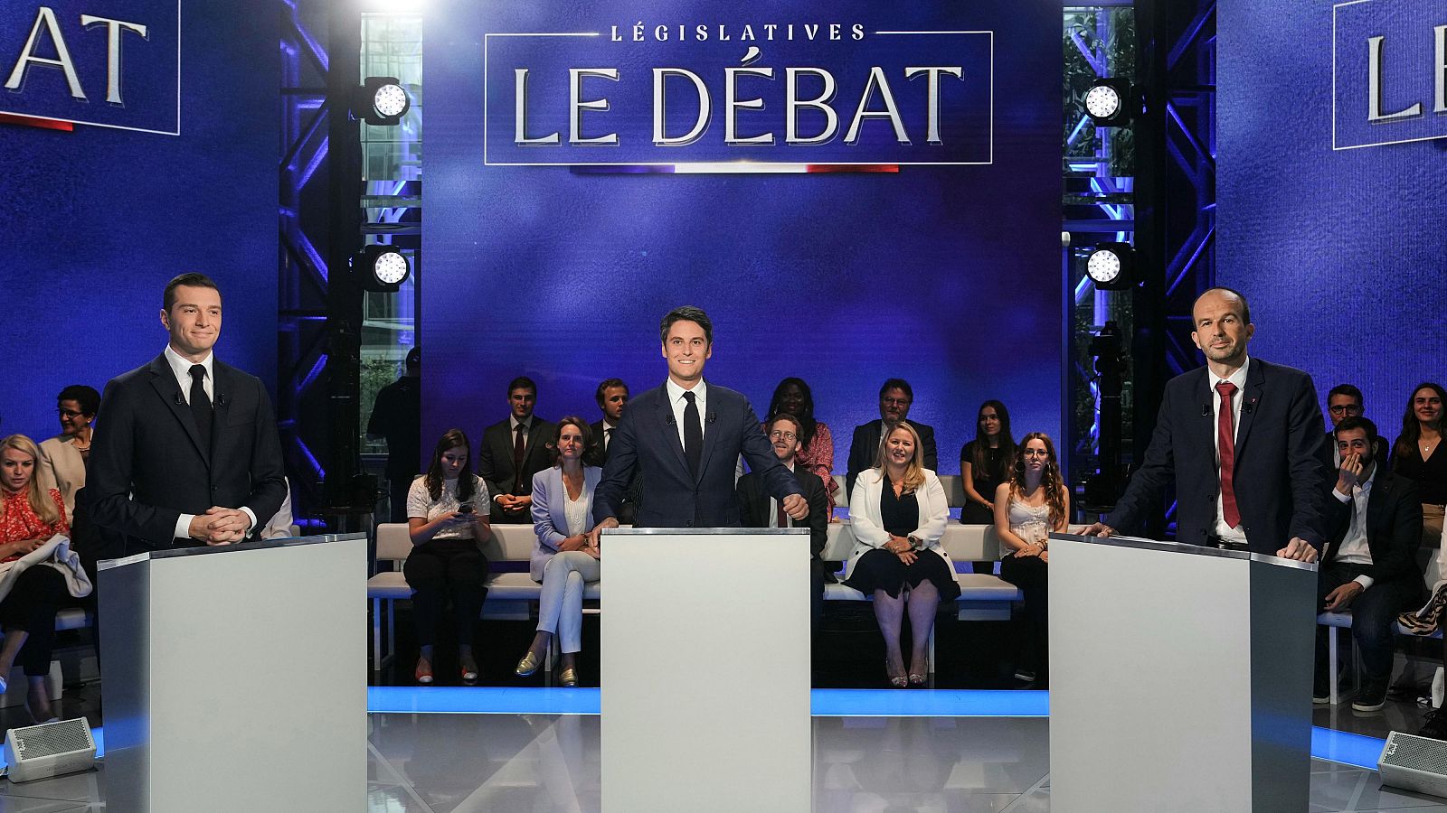 Francia celebra su último debate electoral antes de las elecciones con ataques constantes entre candidatos