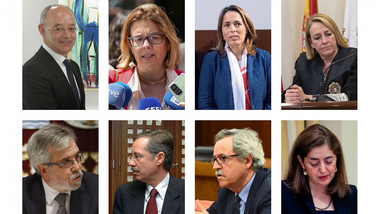 Ocho de los vocales propuestos para el nuevo Consejo General del Poder Judicial