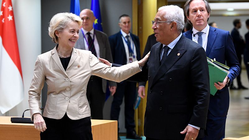 Los lideres de los 27 ratifican a Von der Leyen, Costa y Kallas en los altos cargos de la UE