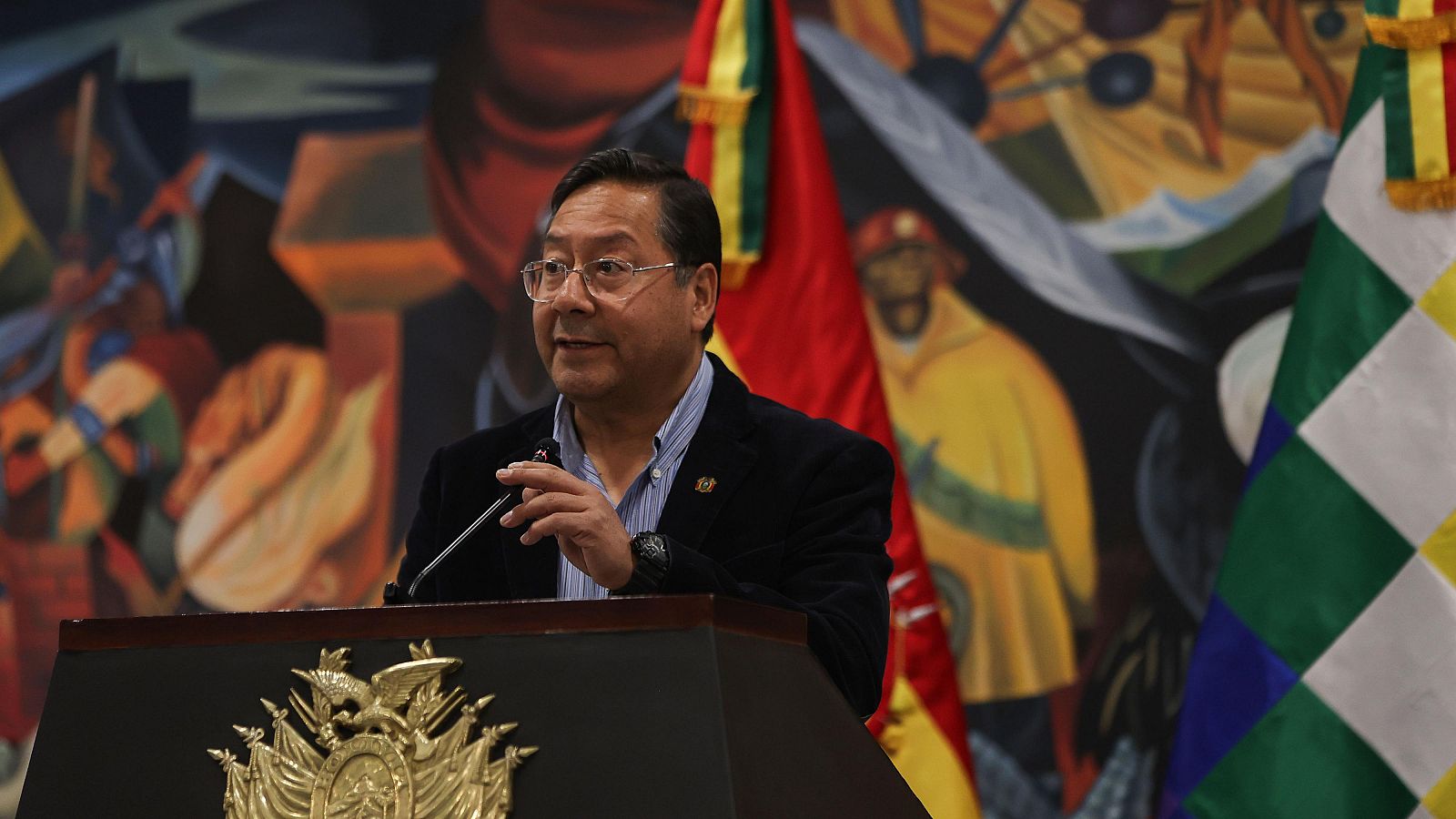 El presidente de Bolivia, Luis Arce.