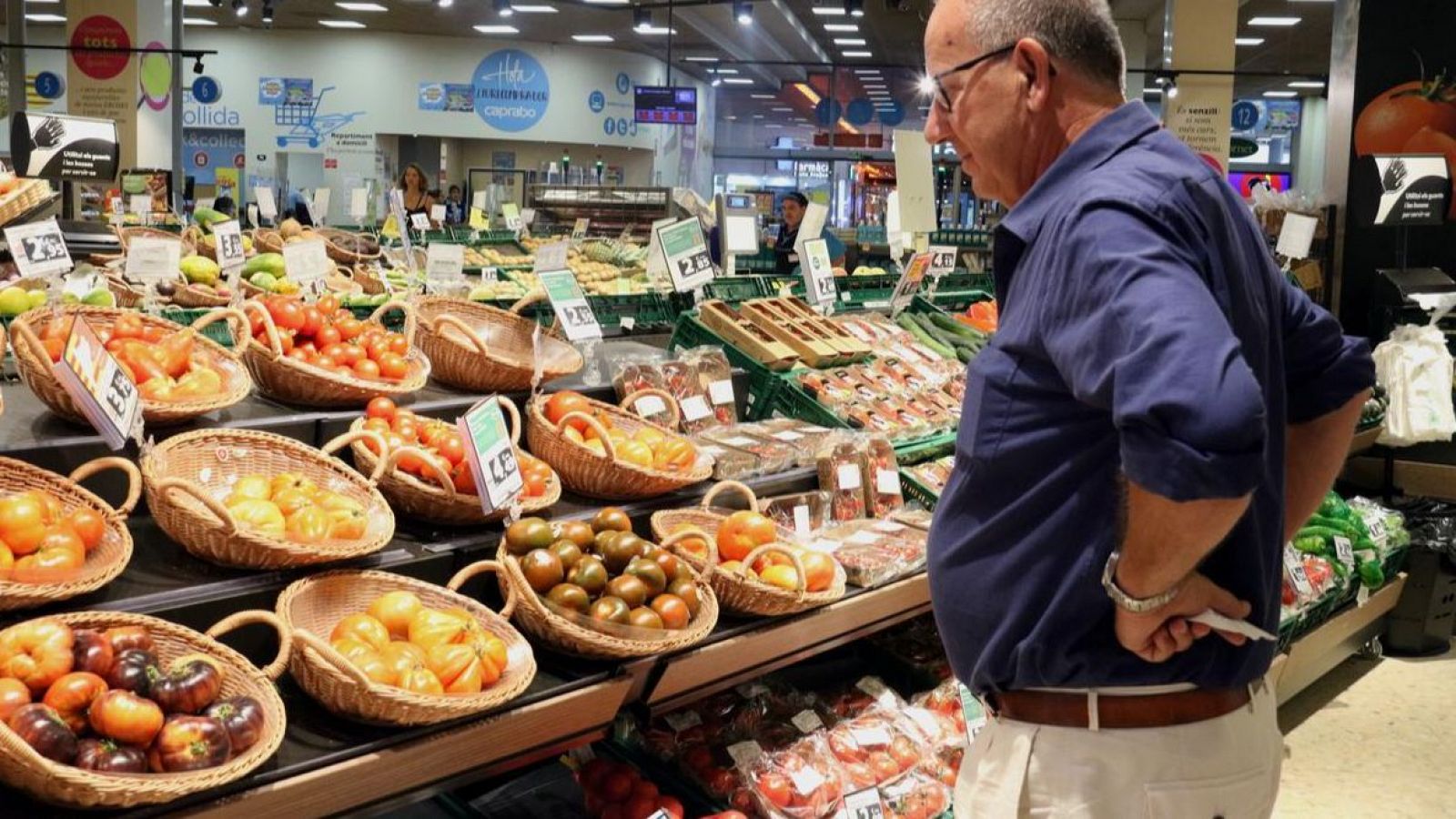La inflació dels aliments és la que més preocupa els consumidors