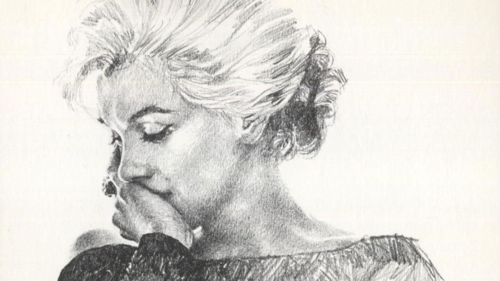 Ilustración de Marilyn Monroe, de Pepe González