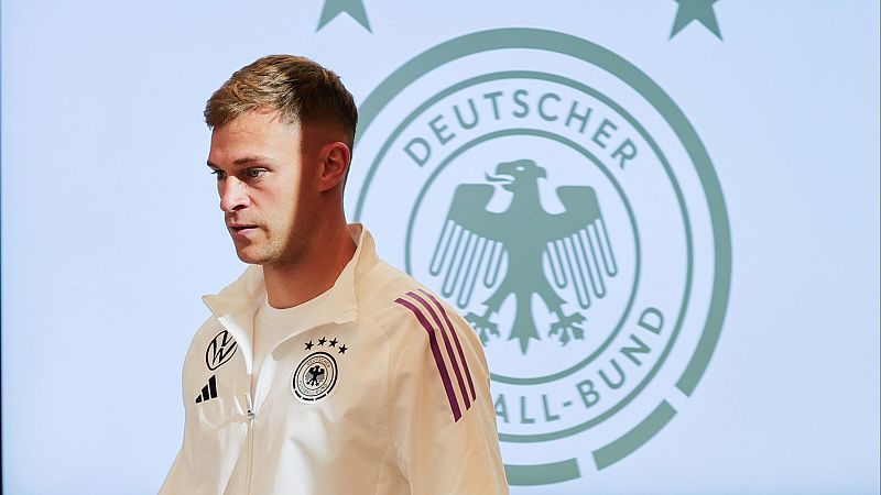Kimmich en rueda de prensa