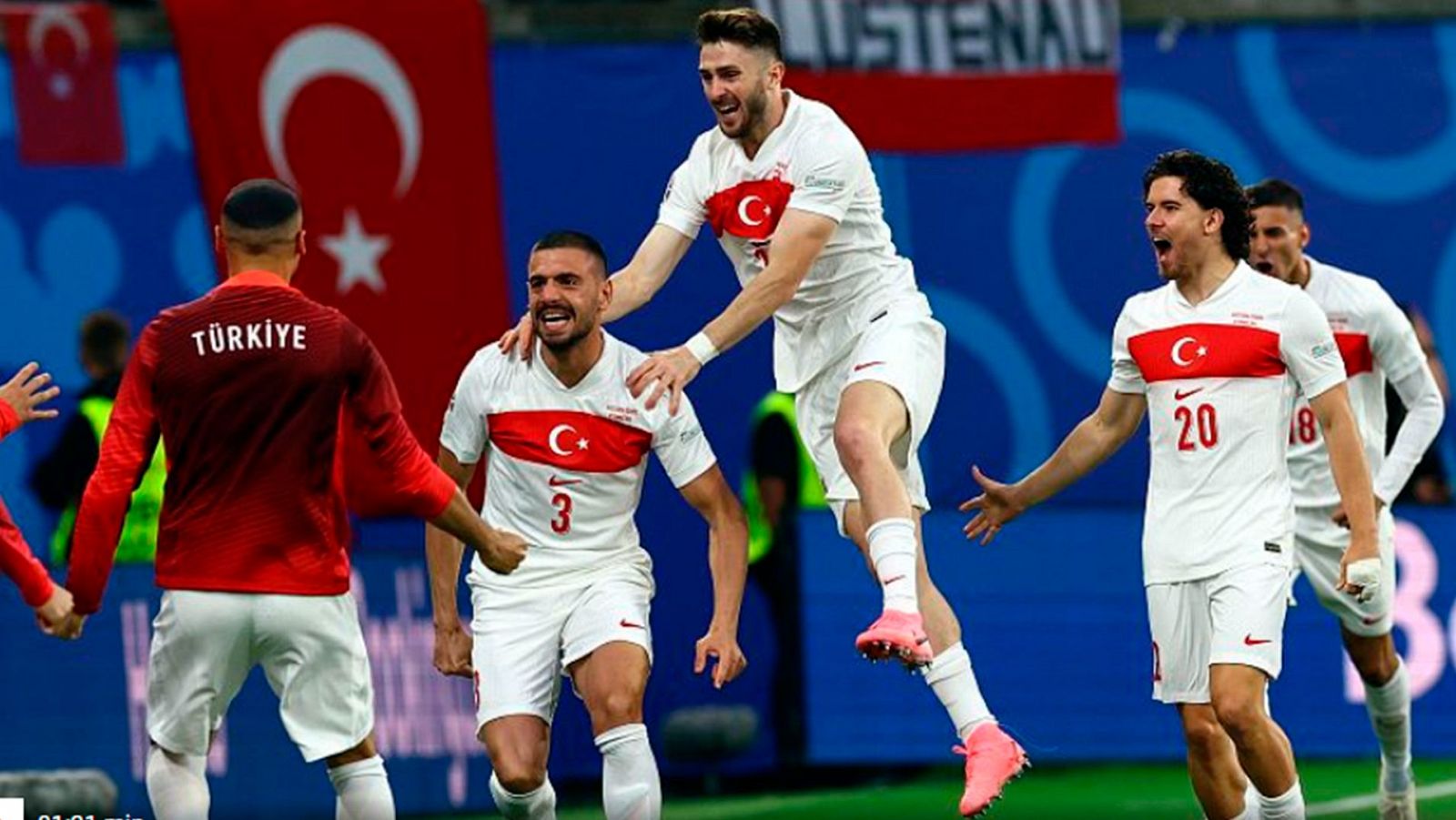 Austria-Turquía de la Eurocopa, lo más visto del martes