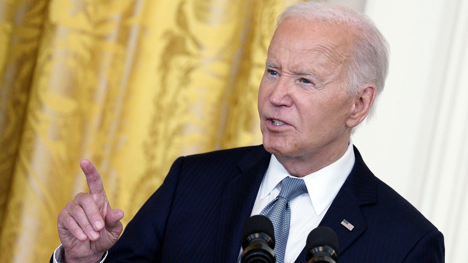 El presidente estadounidense, Joe Biden, en la Casa Blanca