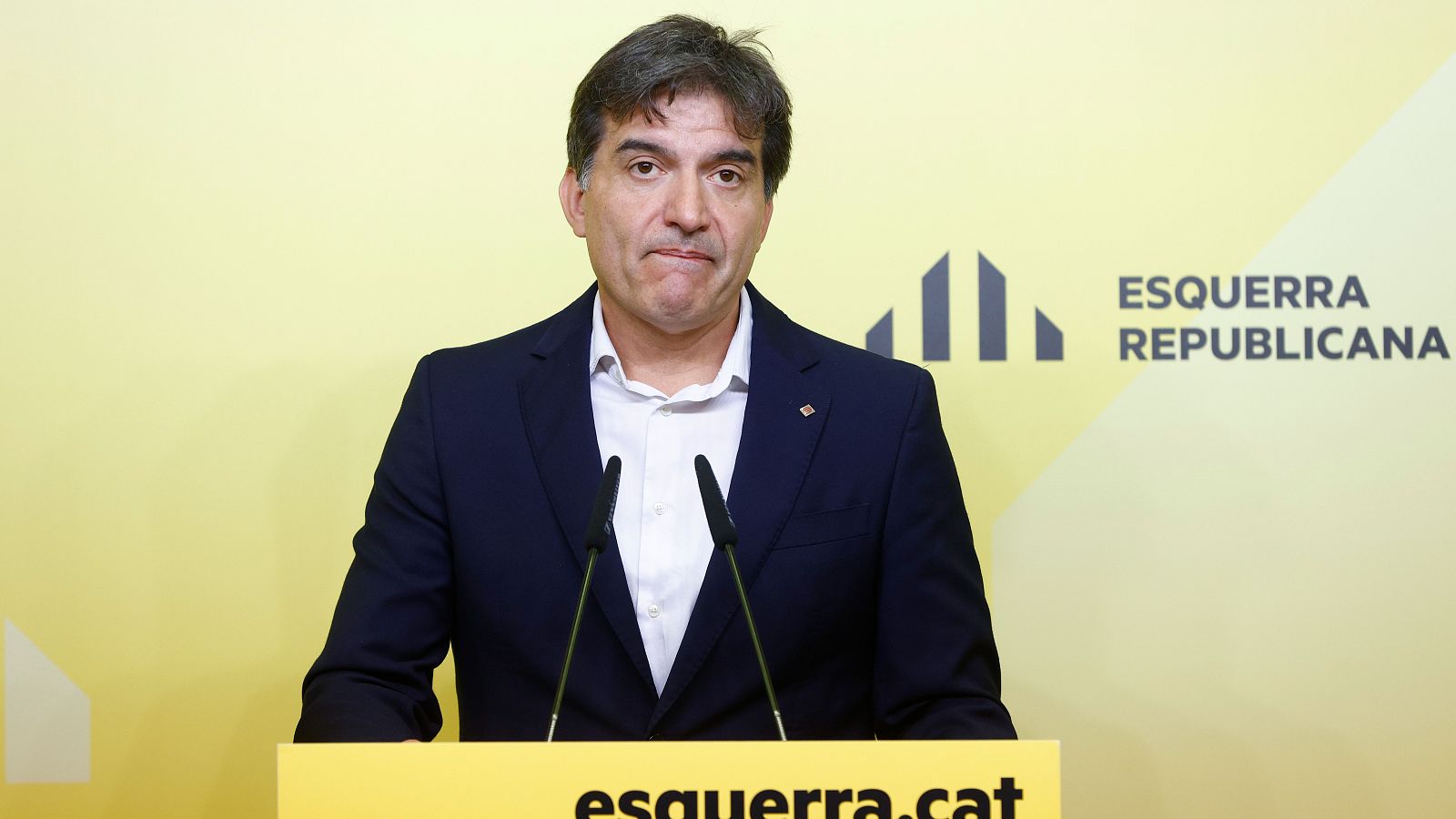 Sergi Sabrià abandona el Govern, tot i desmarcar-se dels cartells i entre crítiques a Junqueras