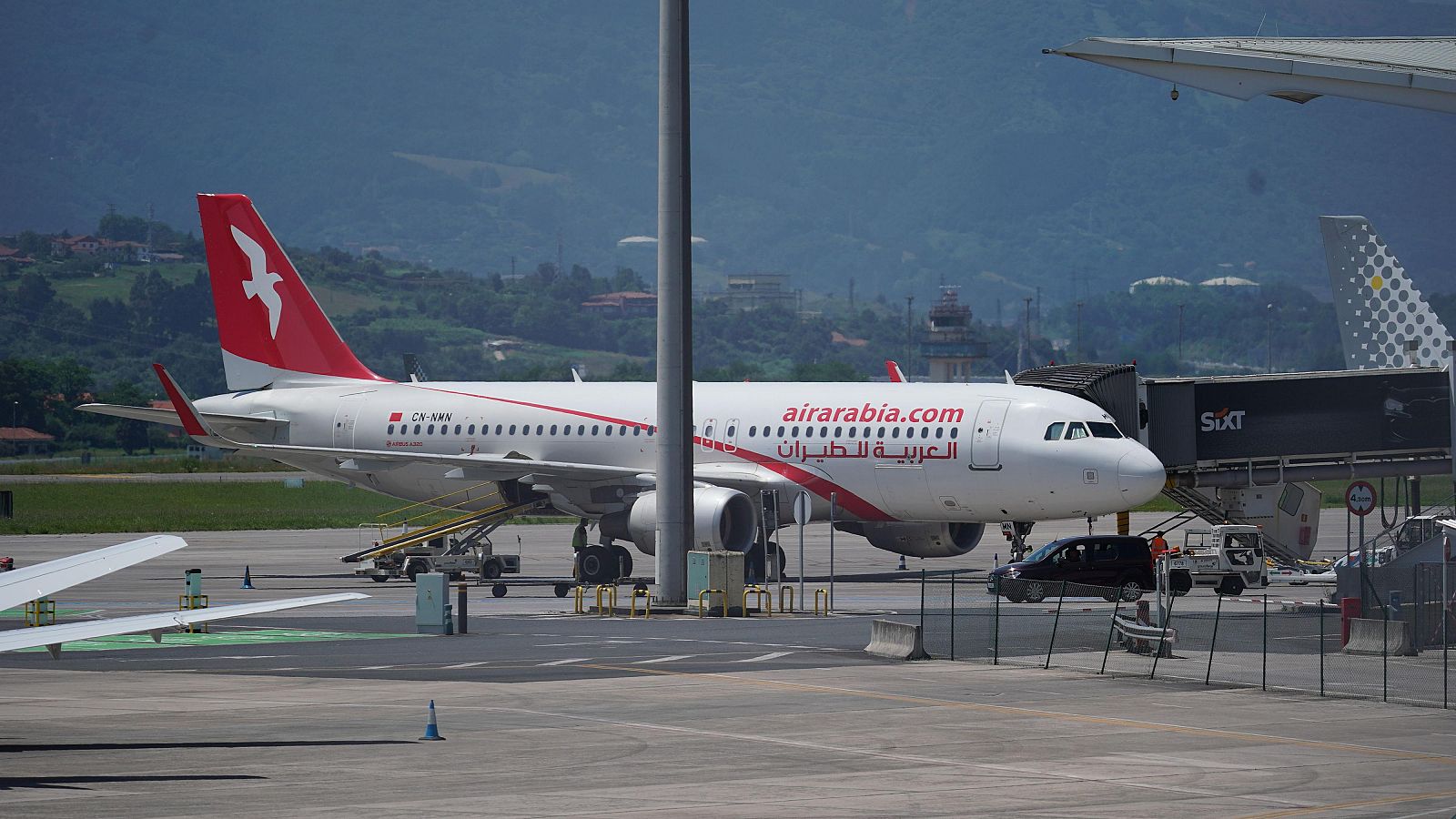 El avión con destino a Tánger (Marruecos) en el que iba a viajar el joven saharaui