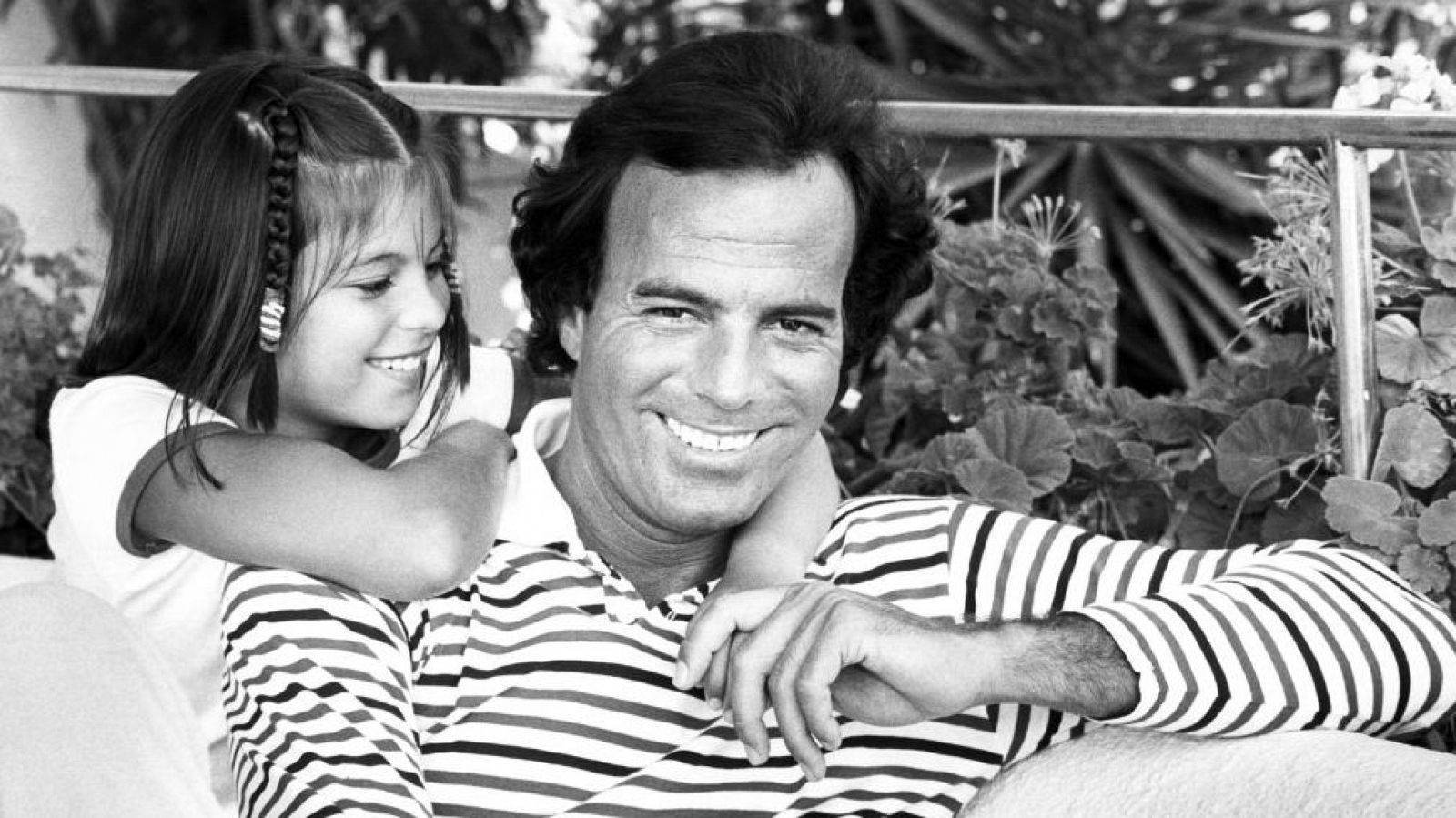 Julio Iglesias con Chábeli, su hija mayor