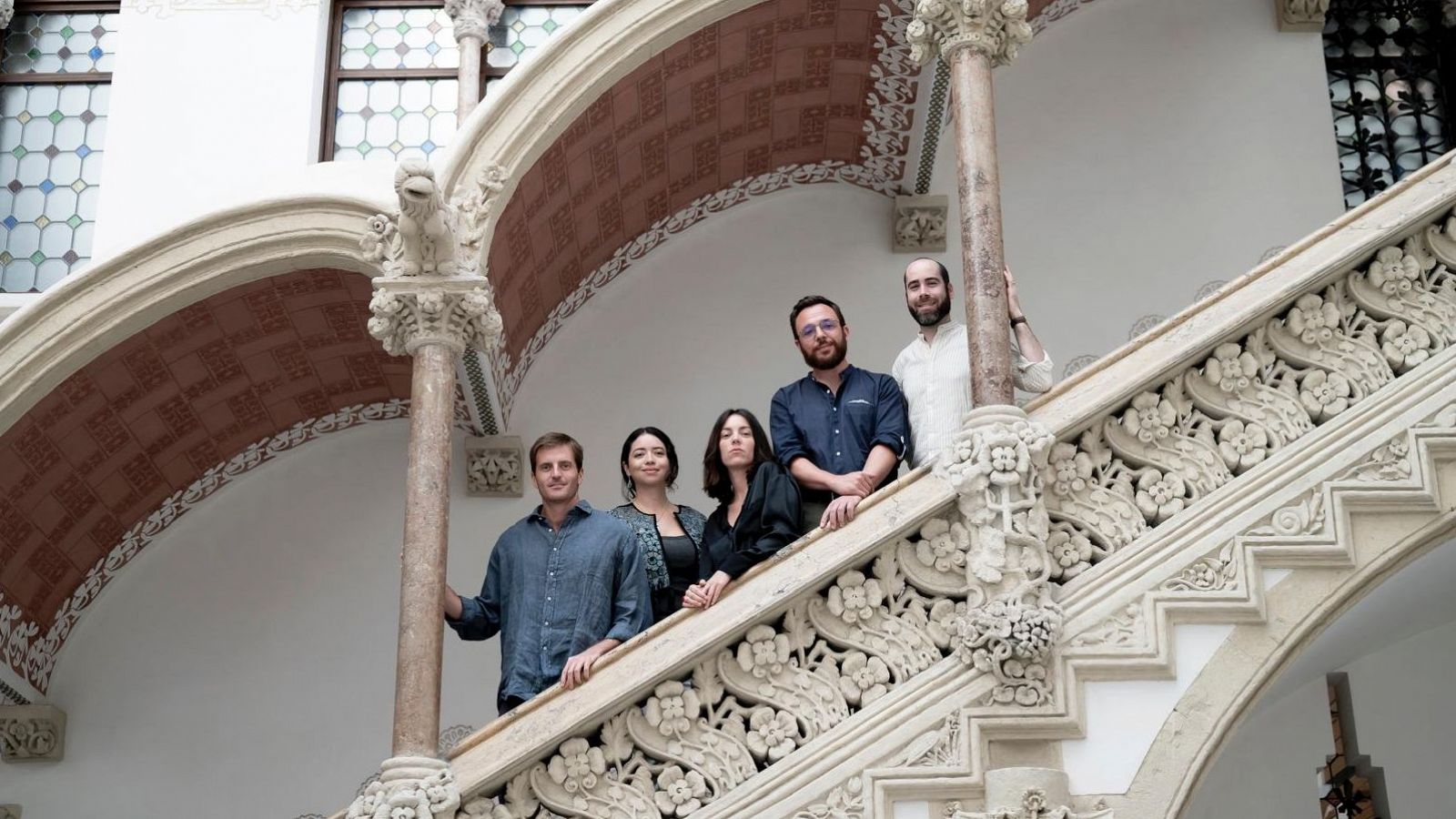 Cinco de los seis galardonados en los Premios Princesa de Girona