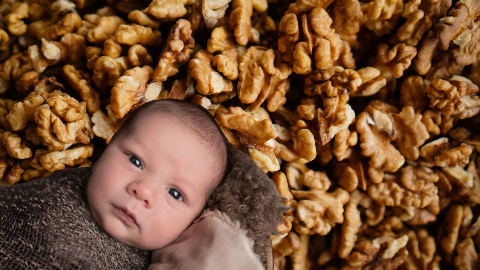 Bebés y frutos secos