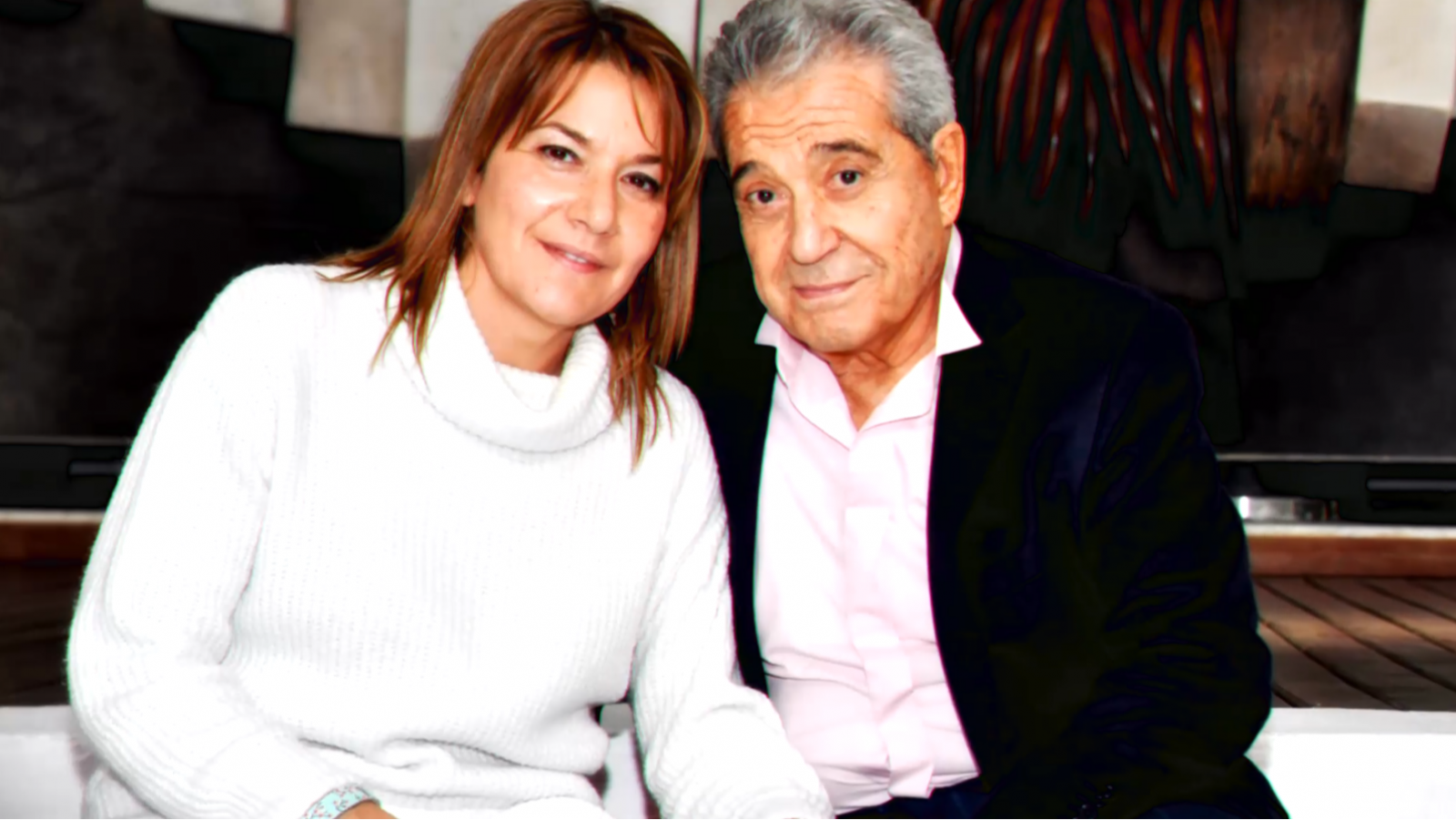 Andrés Pajares y Juana Gil