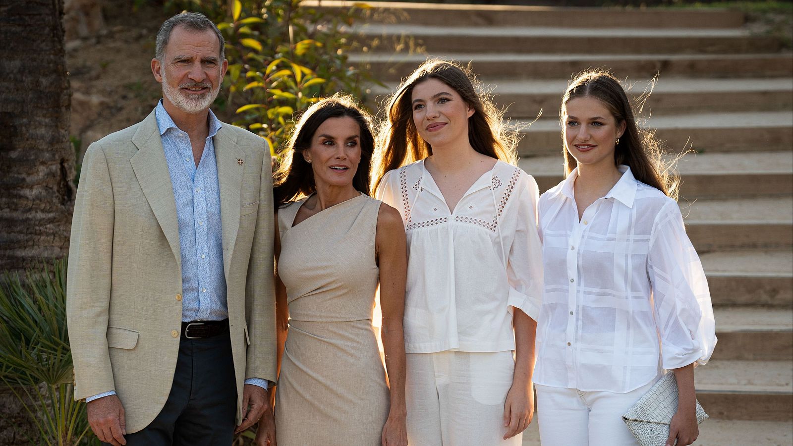 Premios Princesa de Girona 2024: Los reyes de España, la princesa Leonor y la infanta Sofía durante la primera jornada de los Premios Princesa de Girona