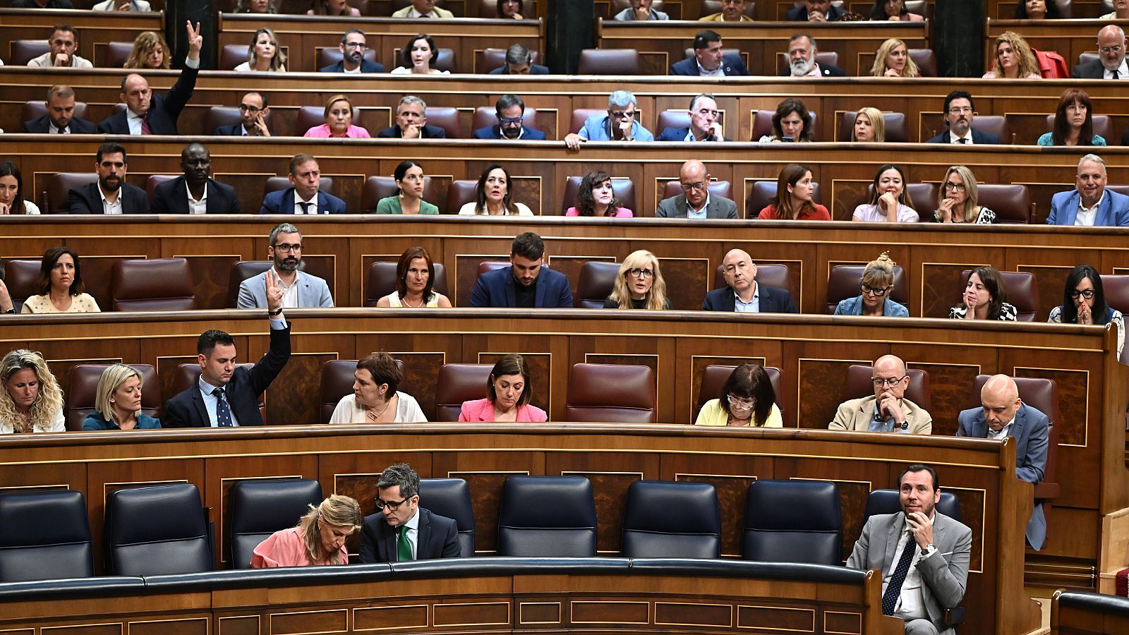 El Congreso rechaza los textos alternativos de Vox y Podemos a la reforma judicial pactada por PSOE y PP