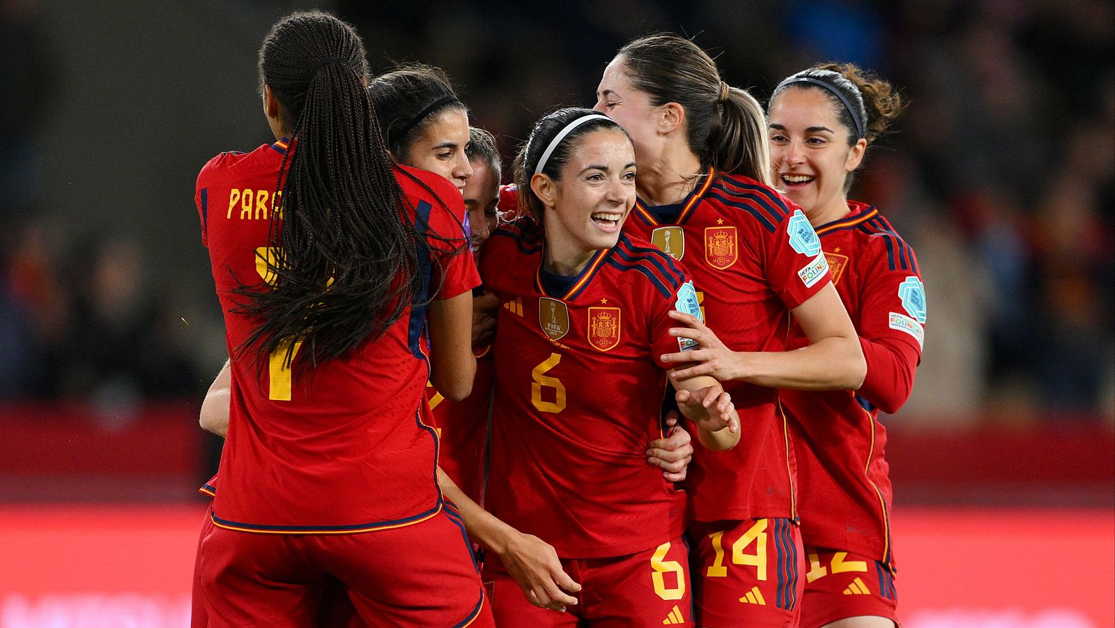 Jugadoras de la Selección española