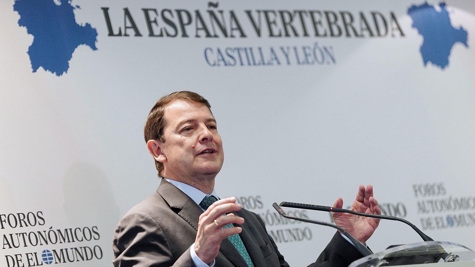 El presidente de la Junta de Castilla y León, Alfonso Fernández Mañueco.