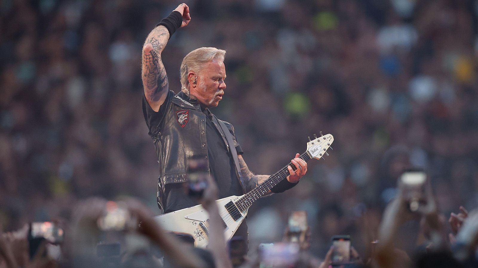 Metallica: su primer asalto en el Metropolitano de Madrid ha sido un éxito