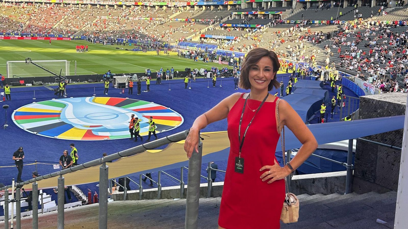 Adela Gonzalez Eurocopa RTVE 1