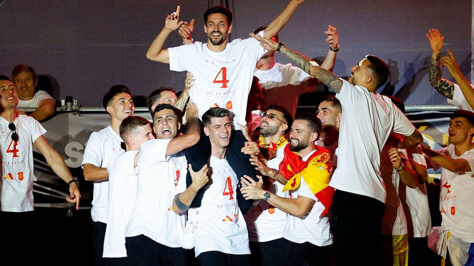 Los espectadores eligen La 1 para celebrar la cuarta Eurocopa de España