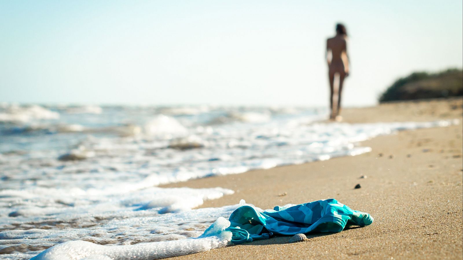 Playas nudistas poco saturadas