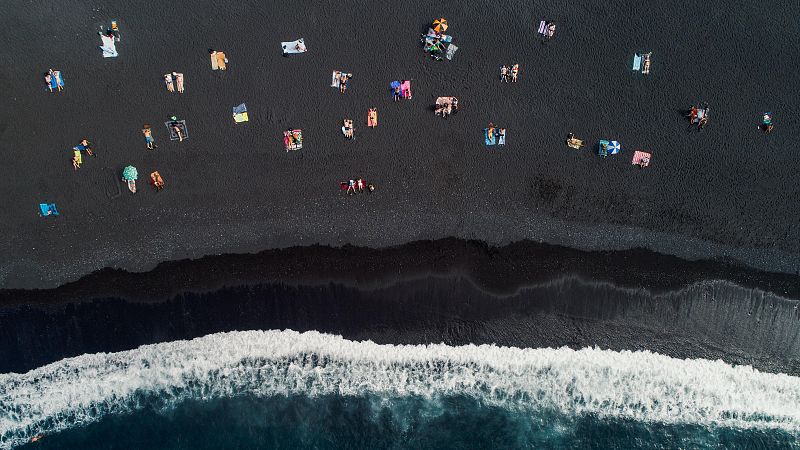Playas de arena negra en Canarias