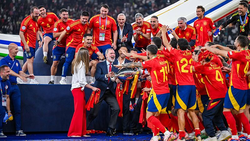 Eurocopa 2024: Así vivió el rey Felipe VI la victoria de España en la final