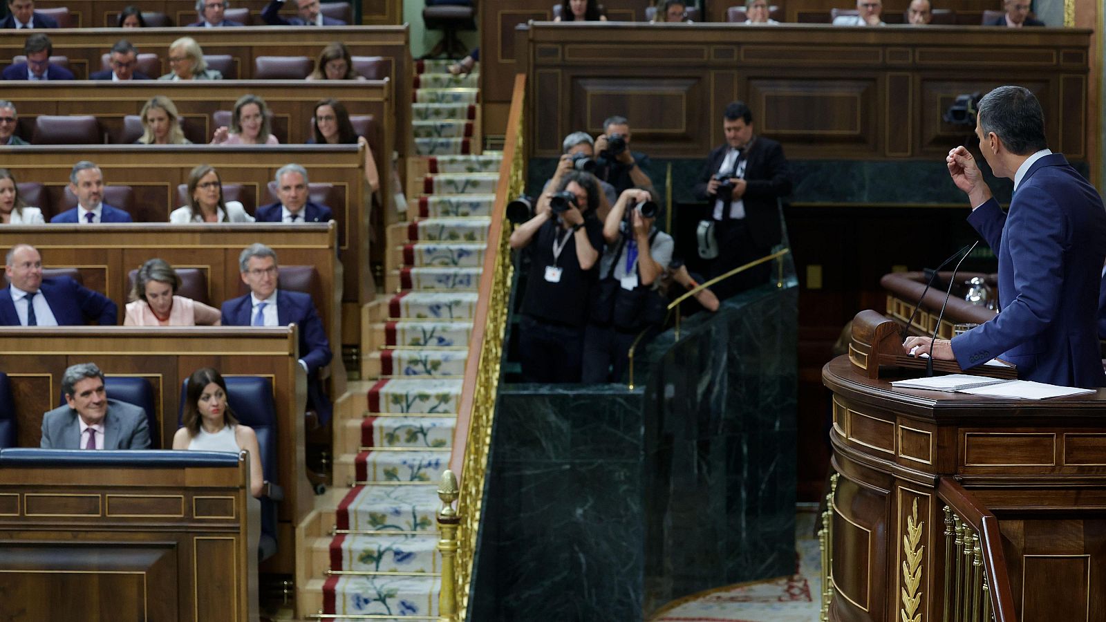 Política hoy 17 julio: el presidente del Gobierno, Pedro Sánchez, interviene en el Congreso