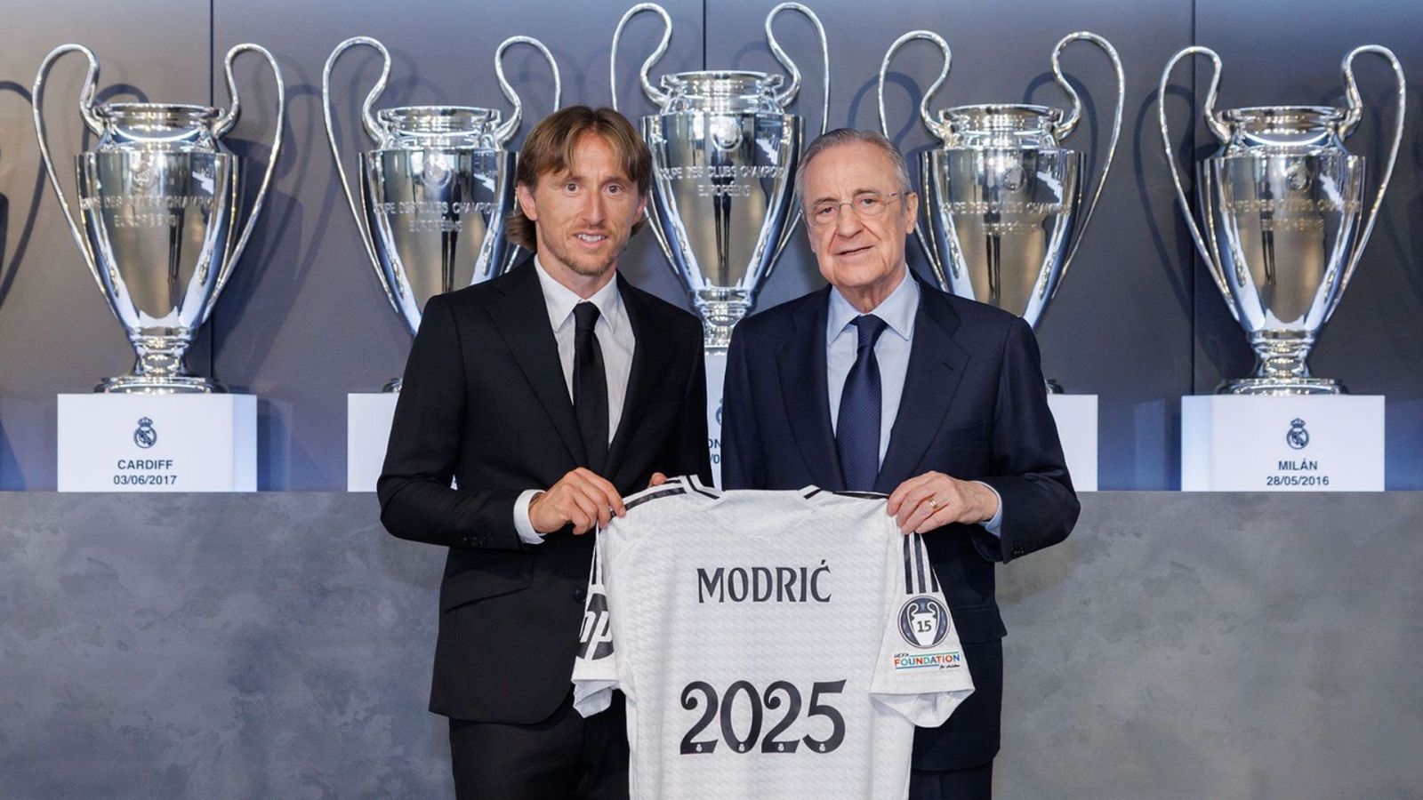 Renovación de Luka Modric con el Real Madrid hasta 2025