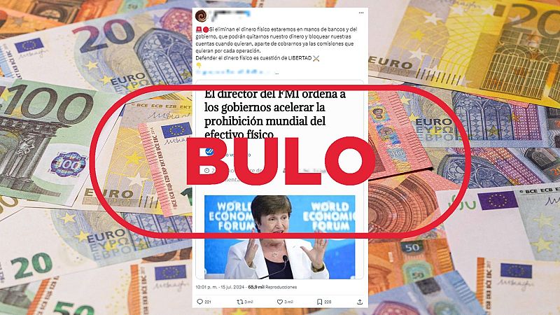 El FMI no ordena a los países eliminar el dinero en efectivo