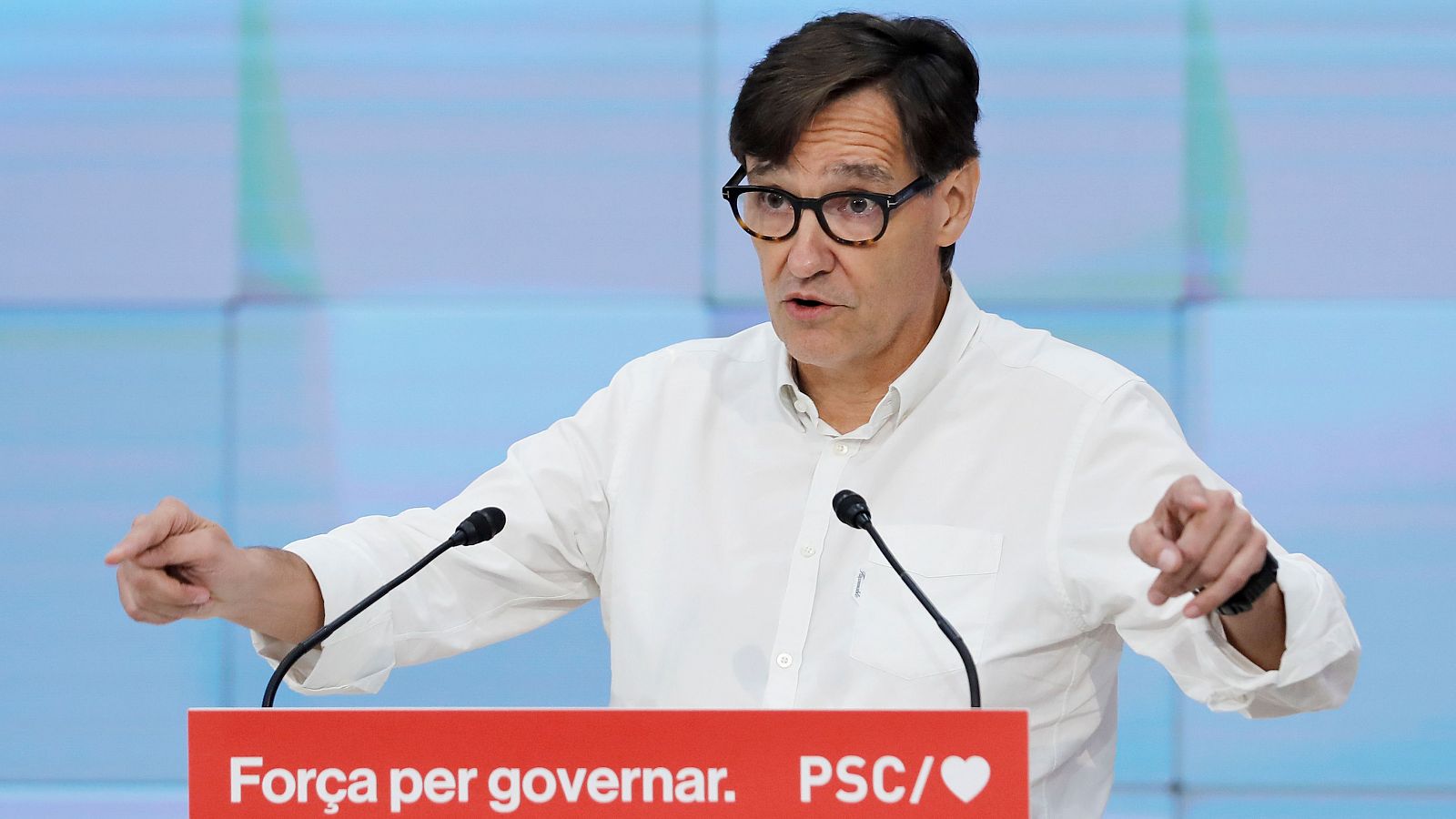 Illa presenta su informe político en la reunión del nuevo Consejo Nacional del PSC.