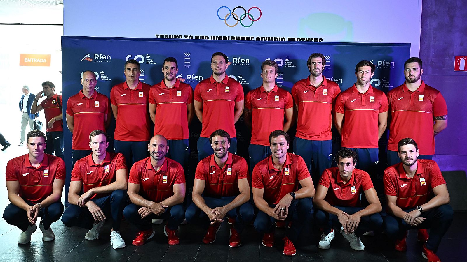 Presentación del equipo olímpico de Natación que competirá en París 2024