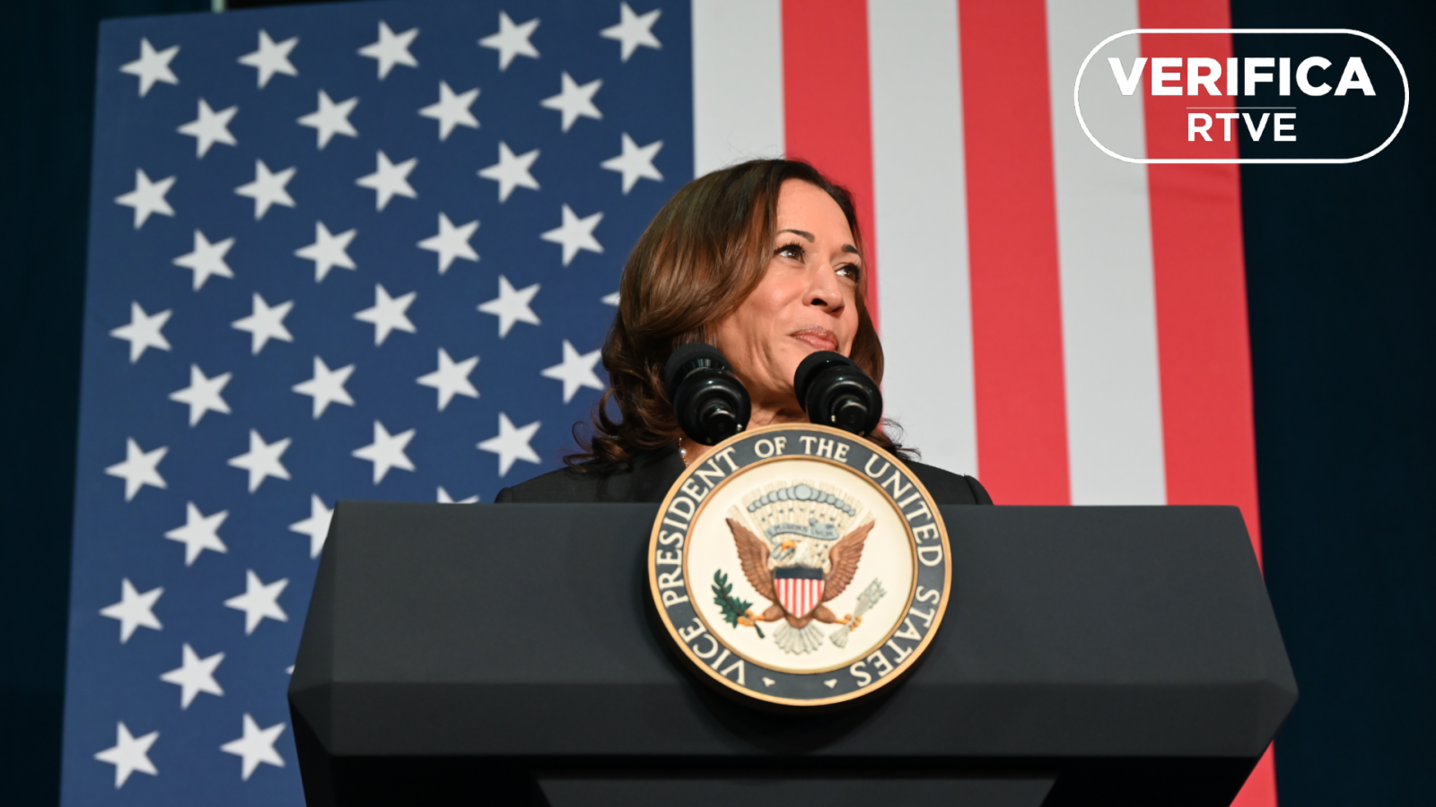 Bulos y falsedades sobre Kamala Harris difundidos en redes