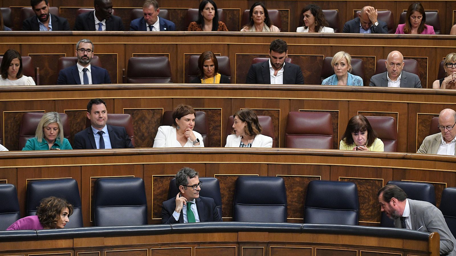 Imagen del pleno en el Congreso