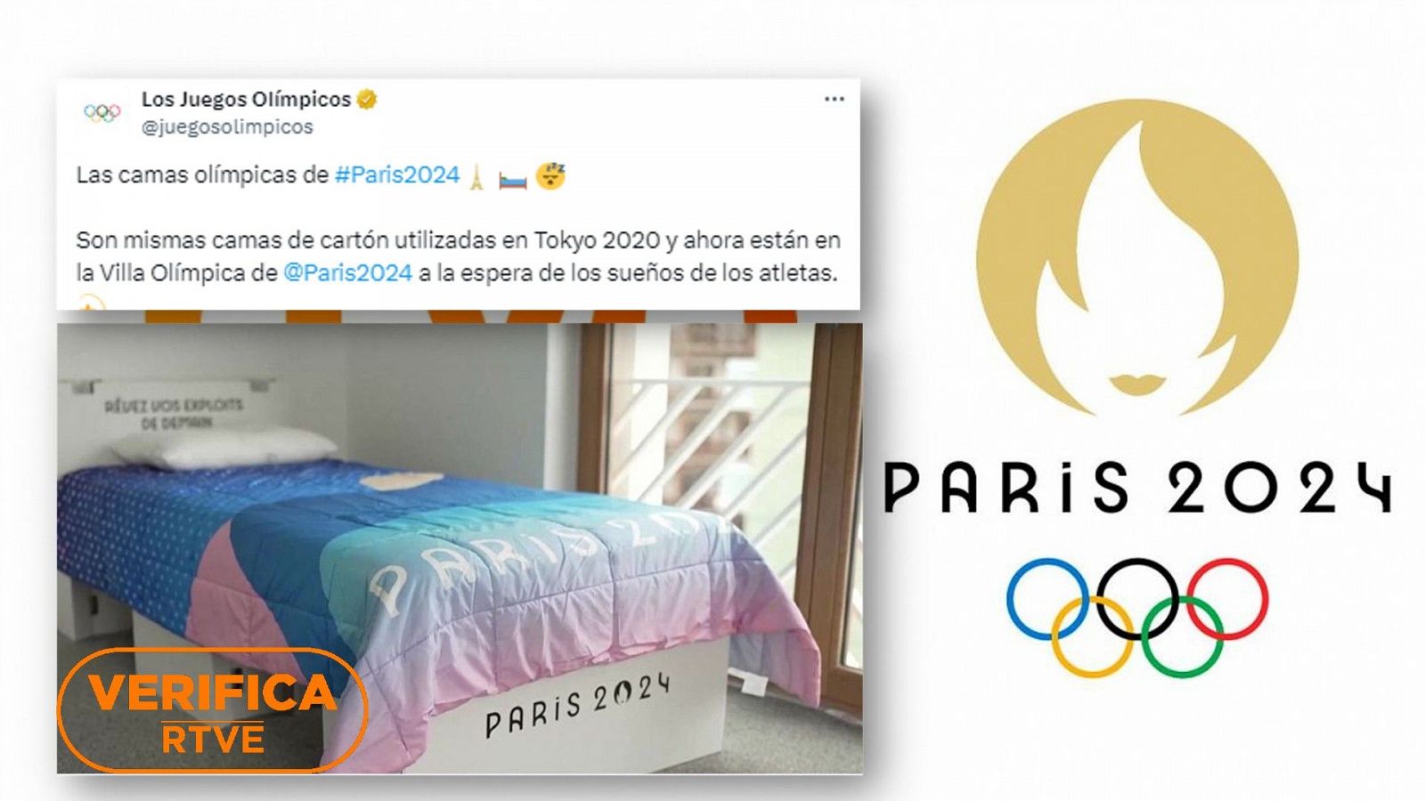 Juegos Olímpicos París 2024: las camas de cartón de la Villa Olímpica