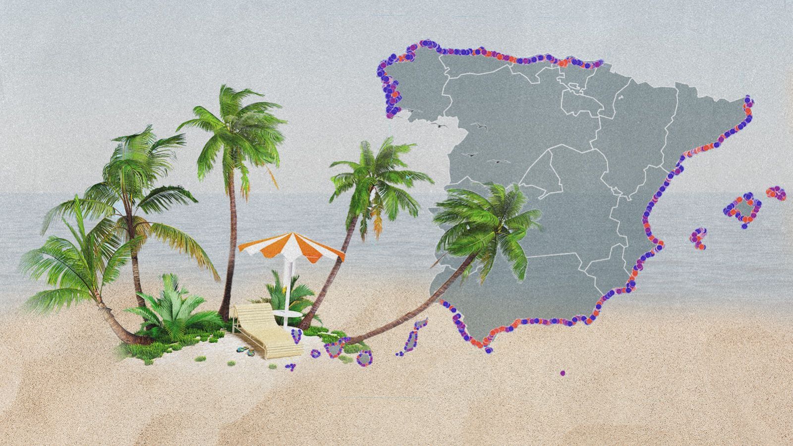 El gran mapa de las playas de España: descubre más de 3.000 playas y colabora