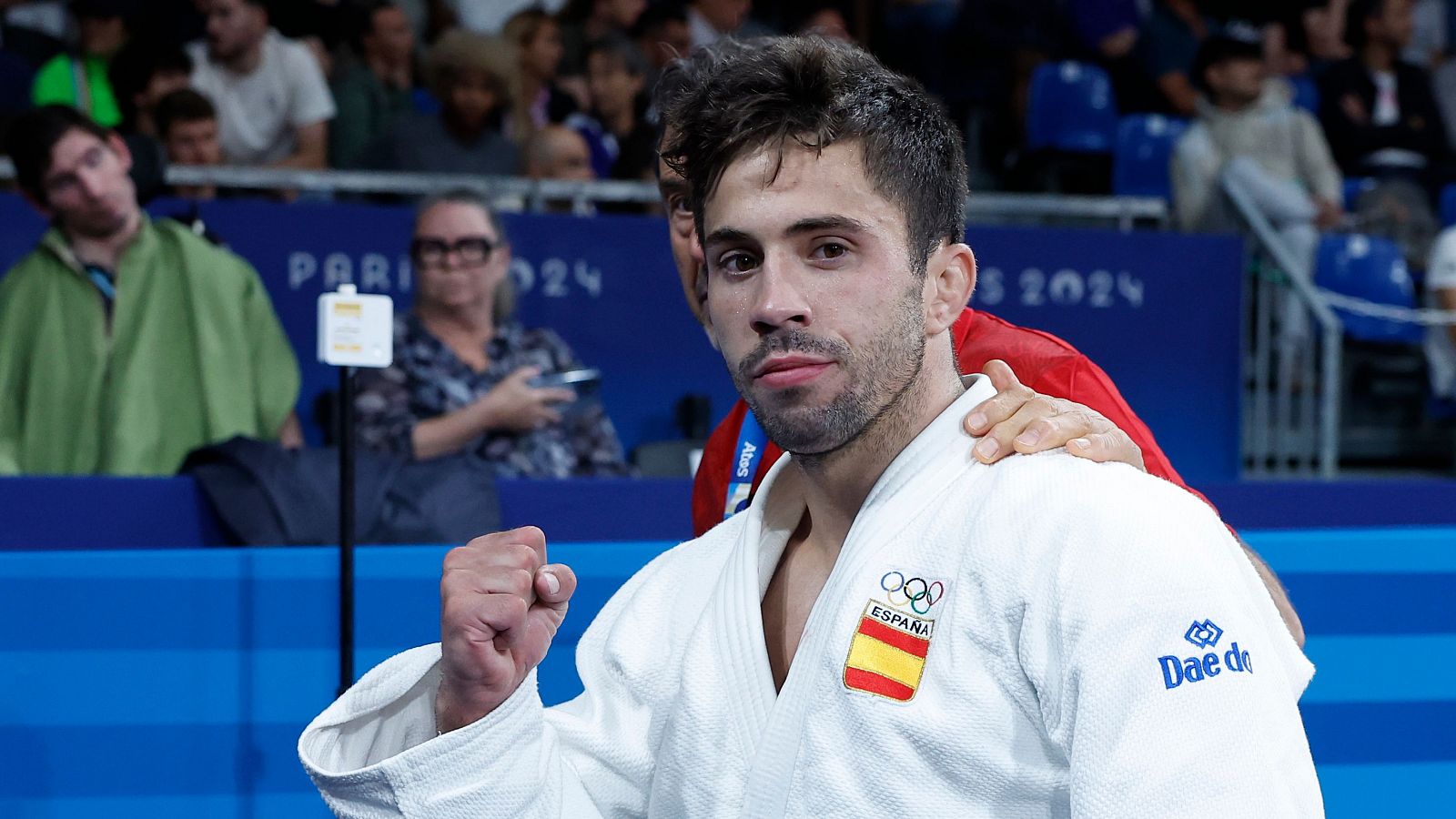 Paris 2024: El judoca Fran Garrigós se impone en su debut de París 2024.