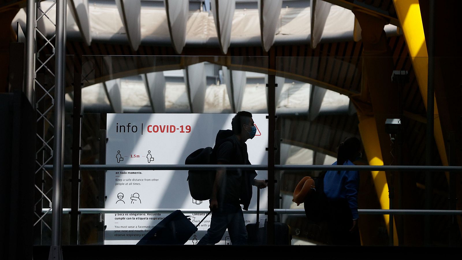 Aeropuerto de Barajas pandemia.