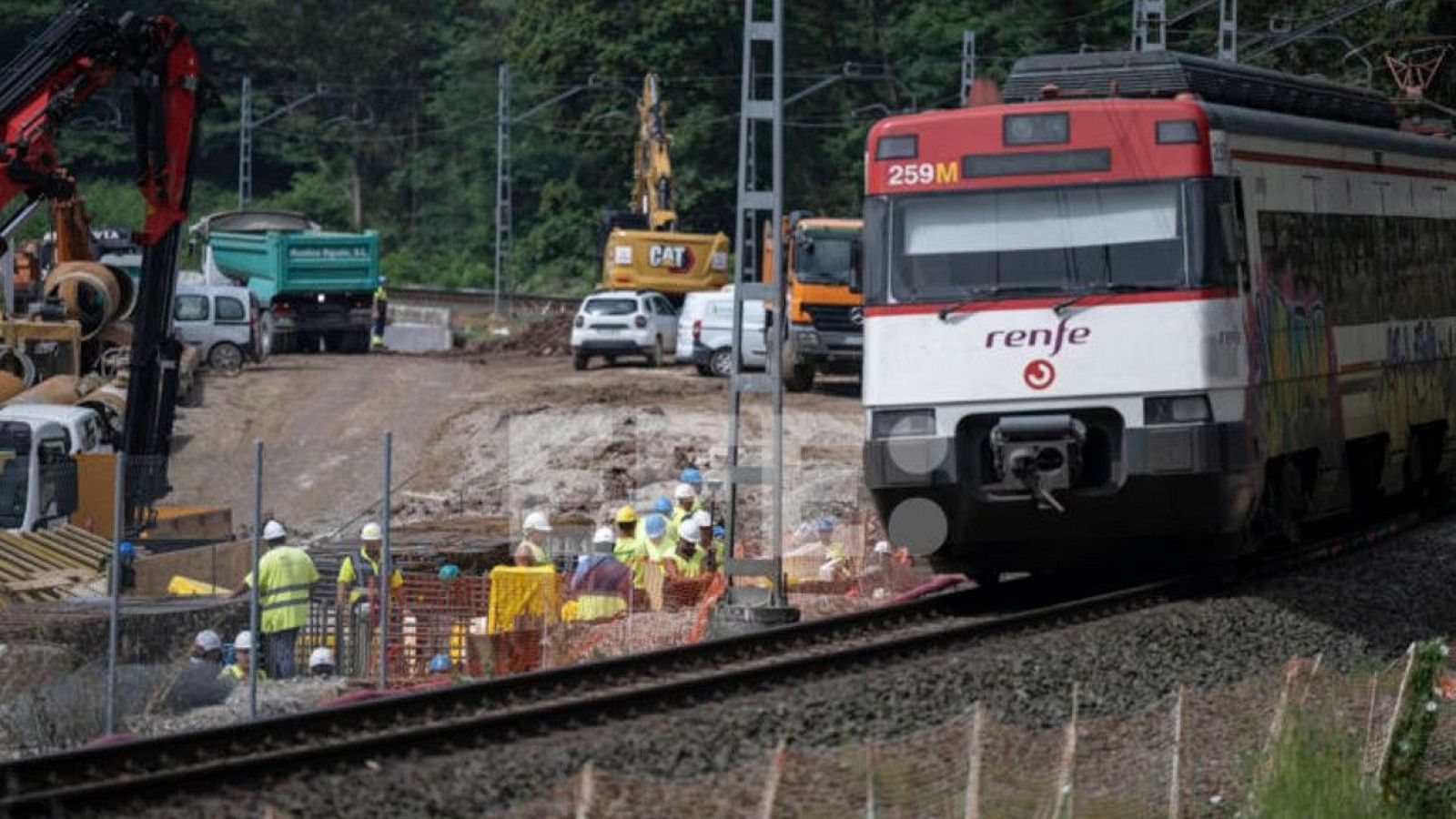 Cantabria para su tren a Madrid, Palencia y Valladolid durante agosto